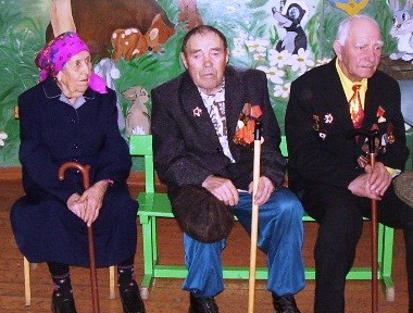 Ветераны Великой Отечественной войны Пушкарев Иван Иванович и Щербаков Федор Николаевич